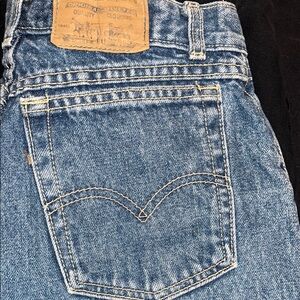 Vintage Levi’s Blue Jeans button fly, high waisted